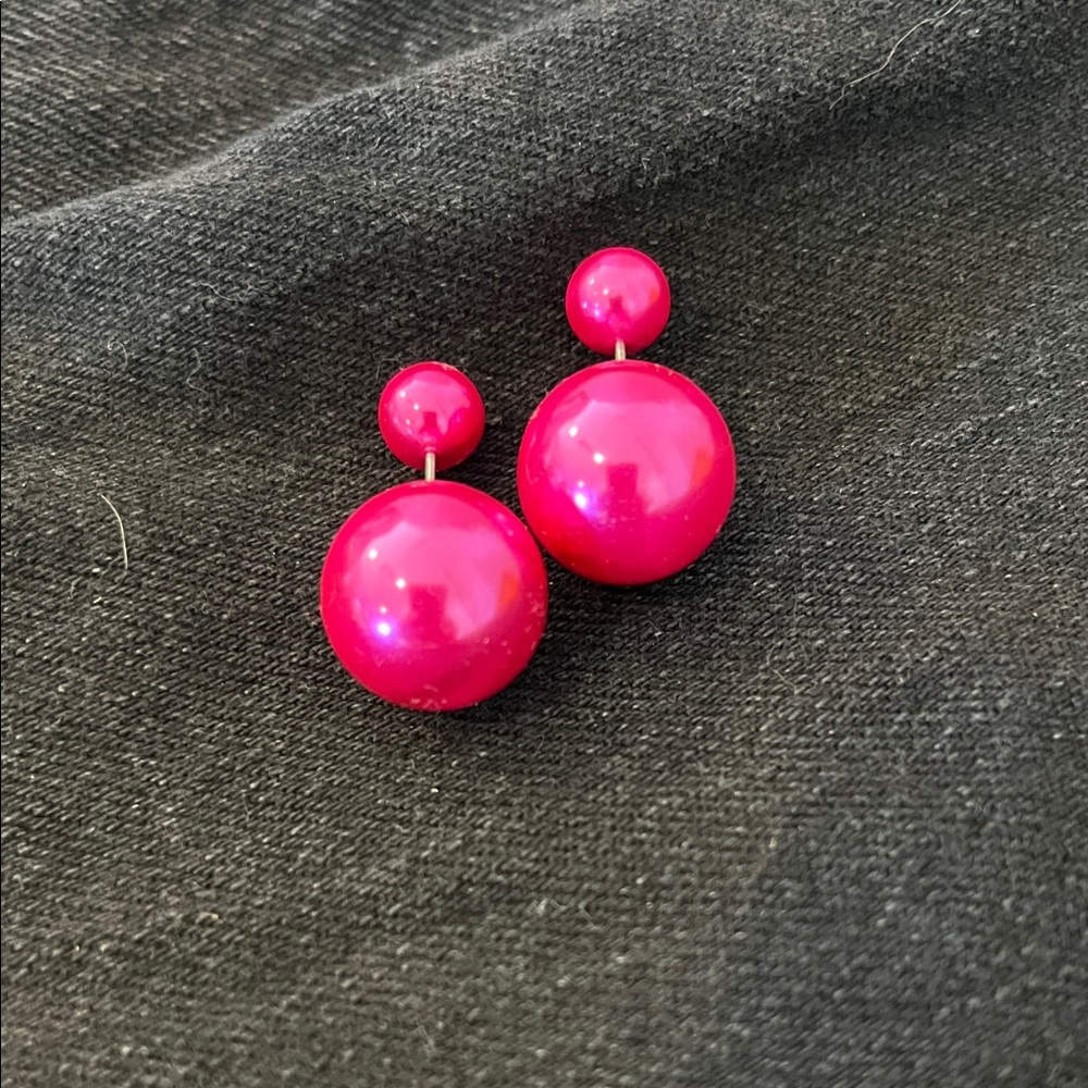 “Pearl” Double Ball Earrings